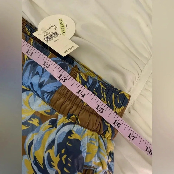 Aerie Offline NWT Chillside Snow Pants Women’s Large Floral Padded Puffer Ski - Picture 9 of 9